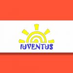 Sonne als Logo mit dem schriftzug Iuventus